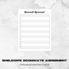 Digital Download, Sheldon's Roommate Agreement Page, Create Your Own Agreement, Includes: 1 File in MS Word Doc and PDF, file formats - Image 6