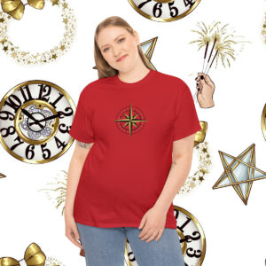Sheldon’s The Compass Shirt, The Direction Mis-Direction, Sheldon Lovers, Men’s, Women’s, Heavy Cotton, Sheldon Compass Gift T-Shirt