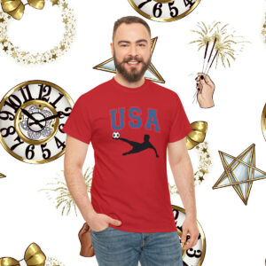 USA Soccer Shirt, Summer Games 2024 Soccer, Men’s, Women’s, USA 2024 Soccer Shirt, USA Soccer Fans, Gift T-Shirt