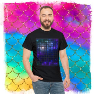 Sheldon Galaxy Grid I Shirt, The Gyroscopic Collapse, Short-Sleeve, Men’s, Women’s, Sheldon Lovers Gift T-Shirt