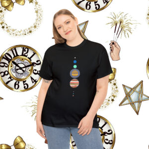 Sheldon Minimal Solar System Shirt, The Relaxation Integration, Men’s, Women’s, Sheldon Fan Gift T-Shirt