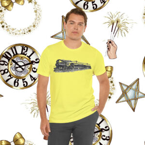 Sheldon’s Vintage Train Shirt, The Septum Deviation, Men’s, Women’s, Heavy Cotton, Sheldon Lovers, BBT Fan Gift T-Shirt