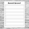 Digital Download, Sheldon's Roommate Agreement Page, Create Your Own Agreement, Includes: 1 File in MS Word Doc and PDF, file formats - Image 3
