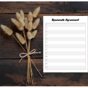 Digital Download, Sheldon’s Roommate Agreement Page, Create Your Own Agreement, Includes: 1 File in MS Word Doc and PDF, file formats
