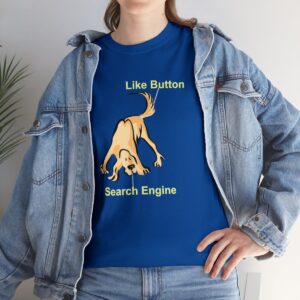 Funny Dog Lovers Shirt, The Canine Internet, Search Engine Nose, Like Button Tail, Short-Sleeve Men’s, Women’s, Canine Internet Gift T-Shirt