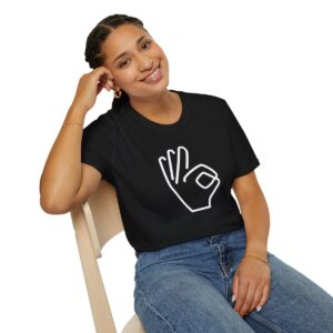 Funny OK T-Shirt, Hand Gesture Tee, Oh Kay, Everything is OK, We’re ok You’re OK, Men’s, Women’s, Hand Gesture Shirts, Everything is OK Gift T-Shirt