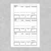 Digital Download, Diabetic Carb Counting Journal, Diabetic Daily Carbs, Carbs Count Journal, Includes: 1 Printable File in MS Word Doc and PDF, File Formats - Image 3